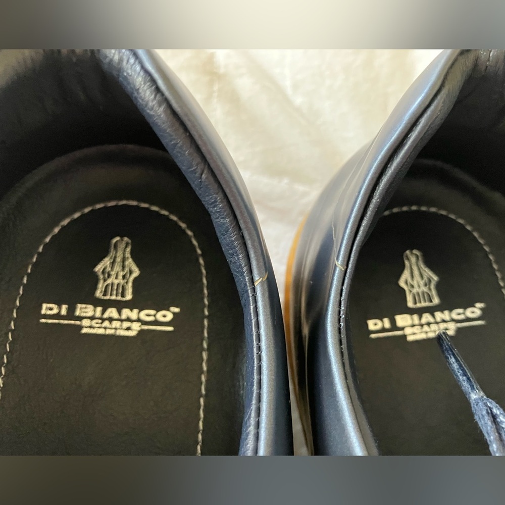 SCARPE DI BIANCO Saraceno Laser Eternity Navy NWT in box - Picture 5 of 8